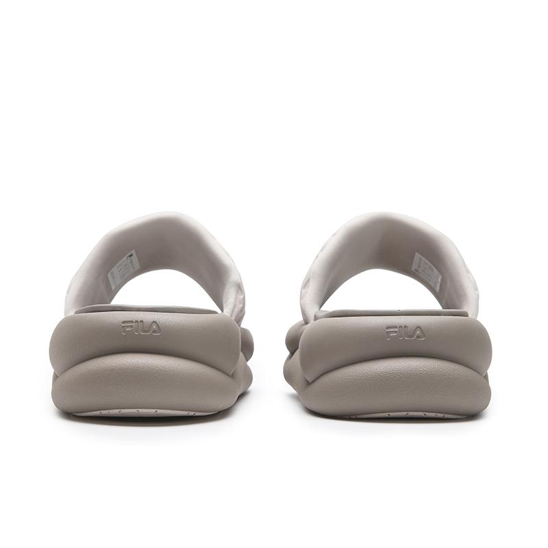 FILA Sponge 1+ Versatile Comfortable Slide Sandals Women footwear Silver Gray F12W621501F-CF