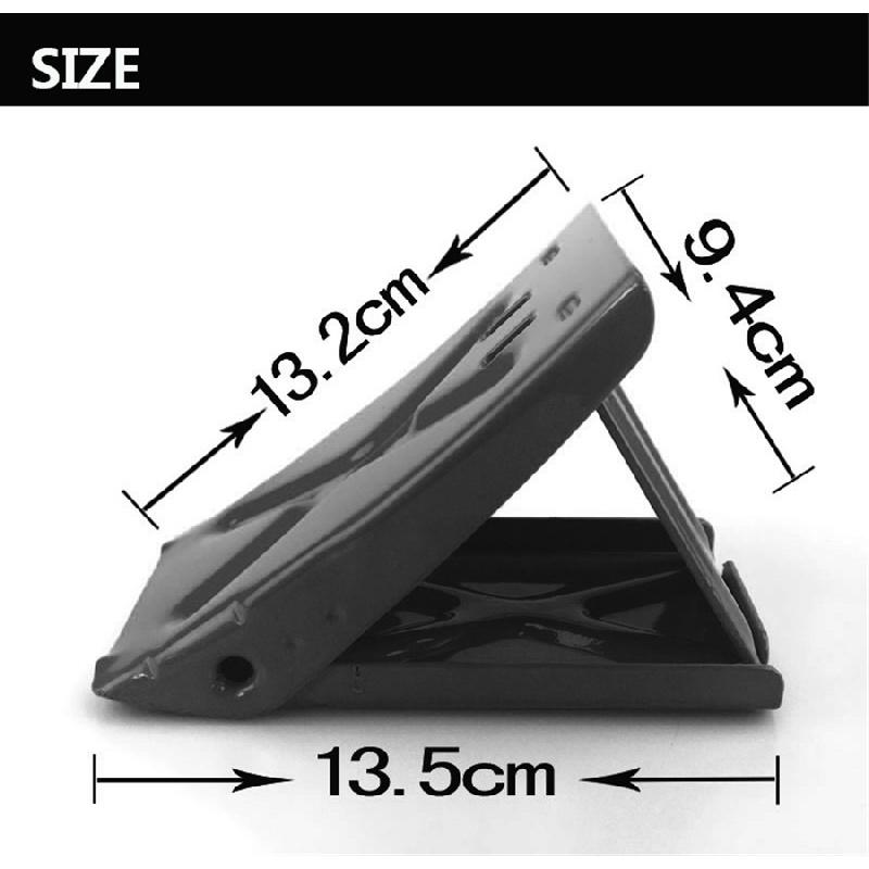 New Antislip Vehicle Car Truck Wheel Tire Chock Stop Block Slope Anti-slip Black