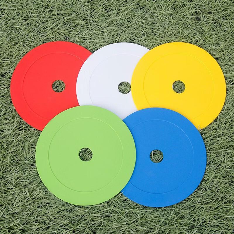 Flat Marker Disc with Hole - Set of 4