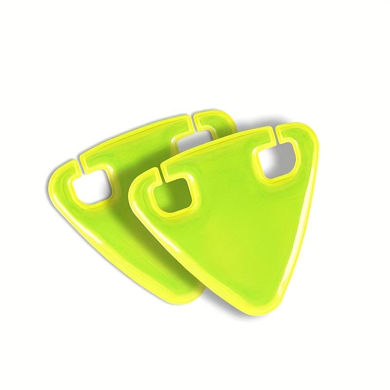 

2 шт. Светоотражающий задний фонарь для велосипеда для безопасности при ночной езде, аварийная предупреждающая наклейка для горных и дорожных велосипедов, стильный велосипедный аксессуар