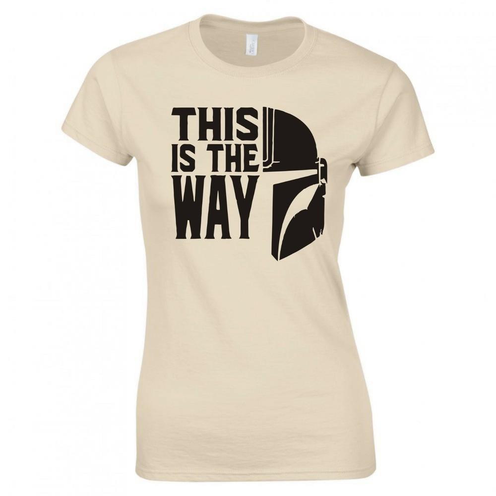 Inspired By The Unisexdalorian This Is The Way Helmet Skinny Fit TShirt