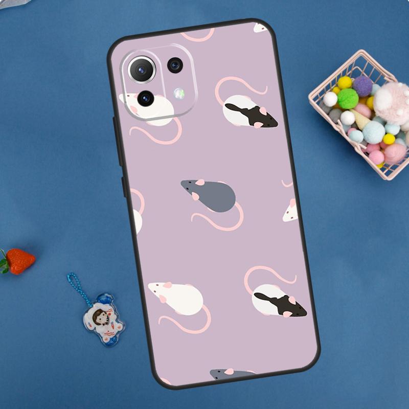 Mouse Rat Case For Xiaomi 15 Ultra 13 14 11T 12T 13T 14T Pro POCO X7 Pro F5 F6 M6 X3 X5 X6 Pro Coque