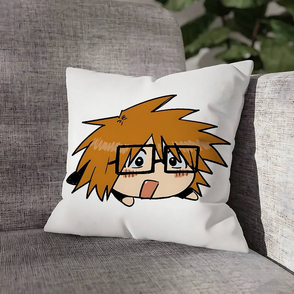 R-Rnfren Randal Luther Nyon Pillow Case For Sofa Decor Car Office Room Printing Cushion Cover Decorations and Protector