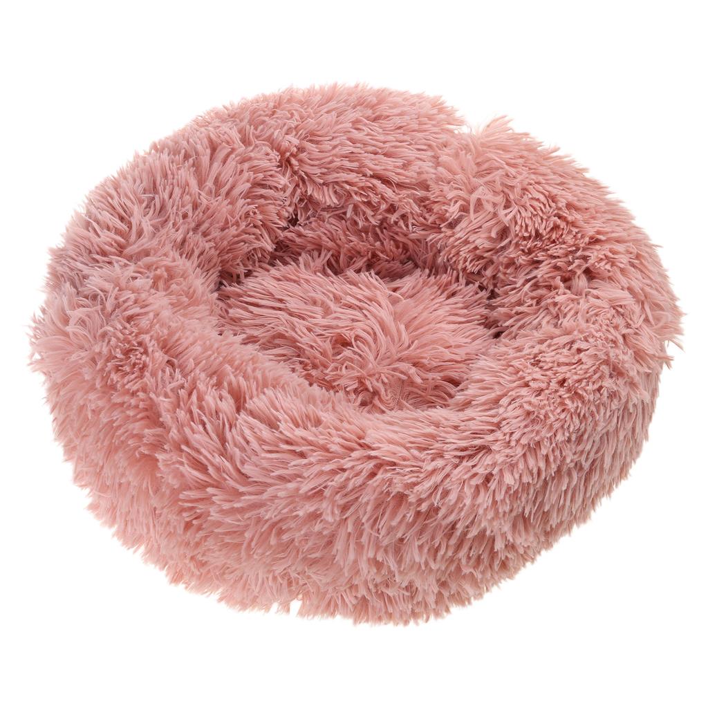Cat Cushions Bed Diameter Multiple Size Winter Soft Round Sofa Bed Cat Bed for Indoor Cat with Non-Slip Bottom for Small