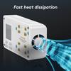 Multiple Port 2S Lipos Balance Charger For Drones Featuring Heat Dissipation And Memory Setting
