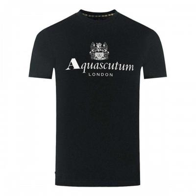 Aquascutum Mens London Aldis Logo T-Shirt