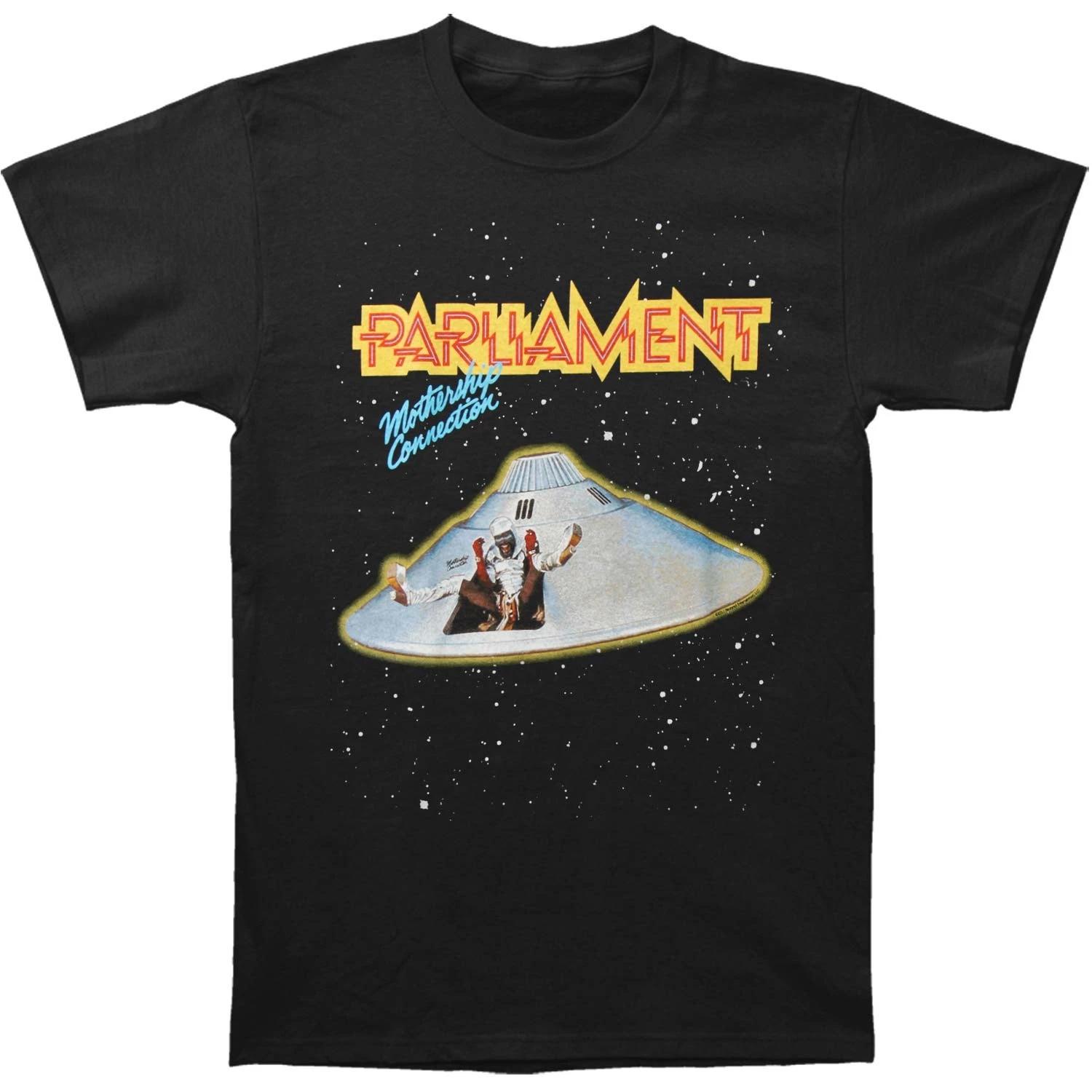Men s Parliament Funkadelic Mothership Connection T-shirt Large Black XXXL