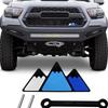 Tricolor Metal Grille Badge for Tacoma & 4Runner Car Modifications