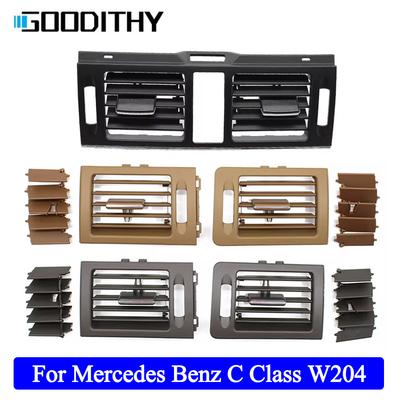 Gösterge Paneli W204 Klima AC Havalandırma Izgarası Çıkış Kapağı Mercedes Benz C Sınıfı C180 C200 C220 C260 C300 C350 2007-2011 İçin