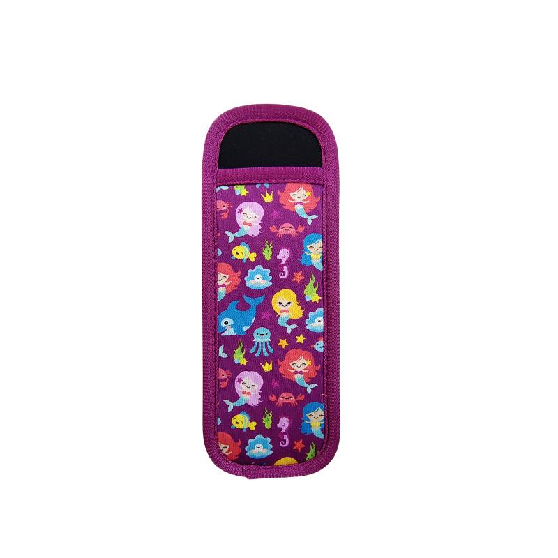 Neoprene Printed Popsicle Sleeve - Ice Pop Protective Cover