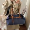 Fashionable Versatile Commuting Handbag Simple Casual Large Capacity Single Armpit Shoulder Bag for Women