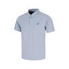 D.Fresh Sports Lifestyle Series Moisture-Wicking Pullover Short Sleeve Polo Shirt Men Tops Gray Blue 2031F134-400