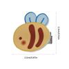 Adorable Bee Hair Clip Acrylic Hairpin Lightweight Hairpiece Practical Barrettes For Kids Women Casual Party Accessories