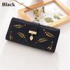 Women Purse Fashion Wallet Long Card Holder Clutch Leather Pu Wallets Crown