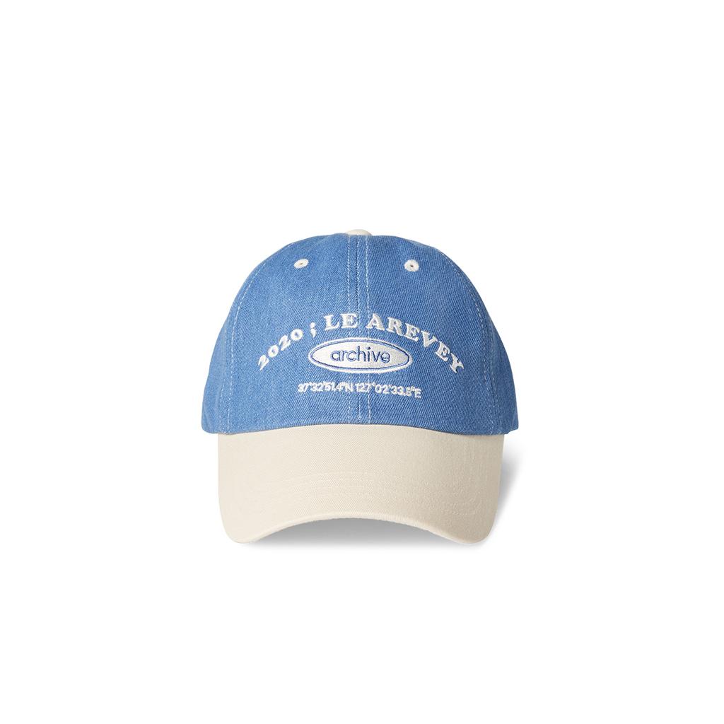 Leualeubei Archive Ballcap Denim/Ivory