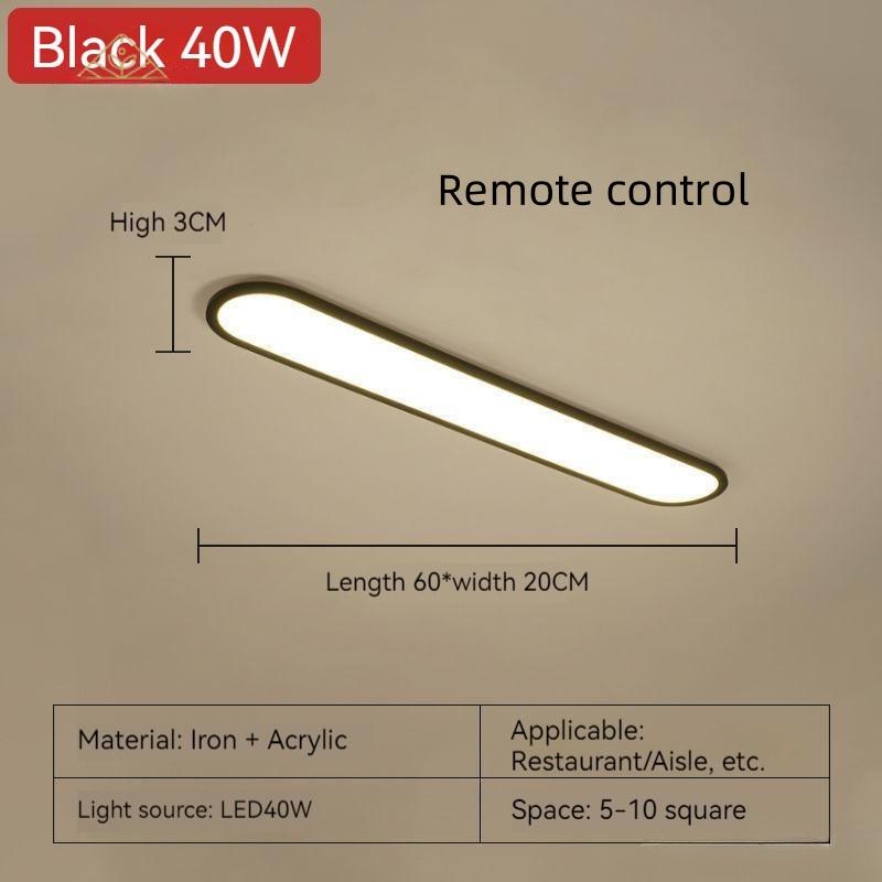 Corridor Hallway Nordic Master Bedroom Lights Household LED Ceiling Light Modern Minimalist Strip Cloakroom Aisle Balcony Light