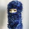 Single Hole Knitted Mask Party Funny Acrylic Yarn Balaclava Hat Outdoor Warm Head Cover