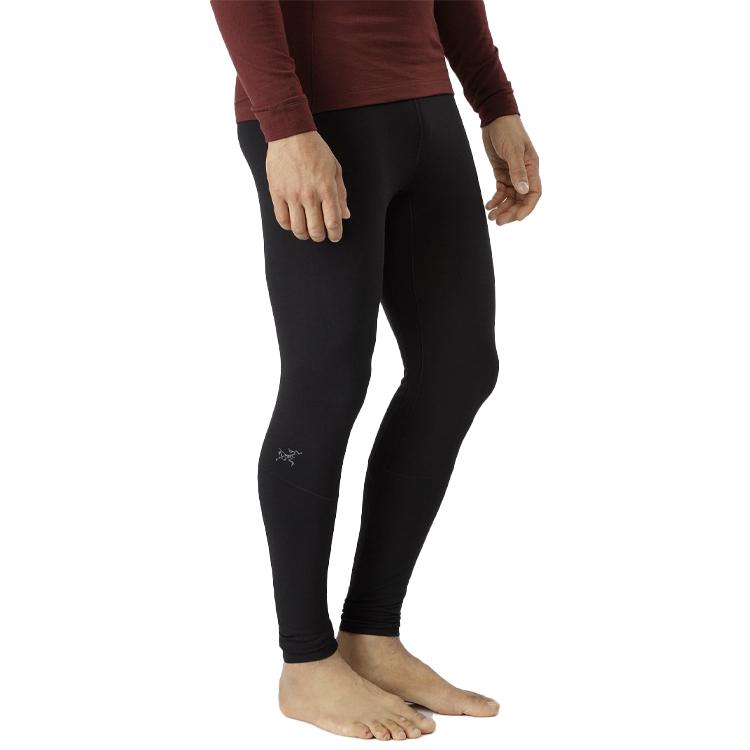 Arcteryx Rho Ar Bottom Fleece Lined Compression Leggings Women bottoms Black 11274