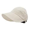 Cappello ad Asciugatura Rapida Estivo Cappello Vuoto da Donna Aggiornato Può Appendere Mascherina Visiera Esterna Cappello Sottile ad Asciugatura Rapida con Protezione Solare