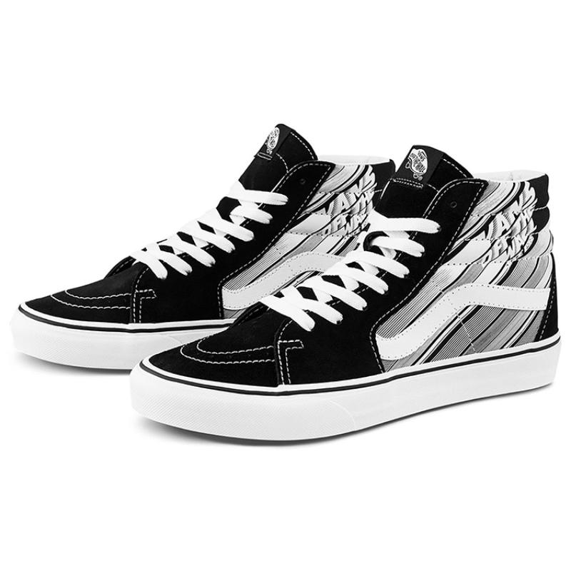 Vans SK8 Hi Black White Unisex 'Black White' Vans VN0A4U3C2C6
