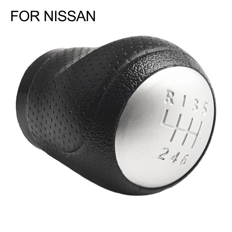 Auto Parts Gear Shift Knob Tool 6 Speed Black & Silver Dustproof Waterproof High Precision High Quality Useful
