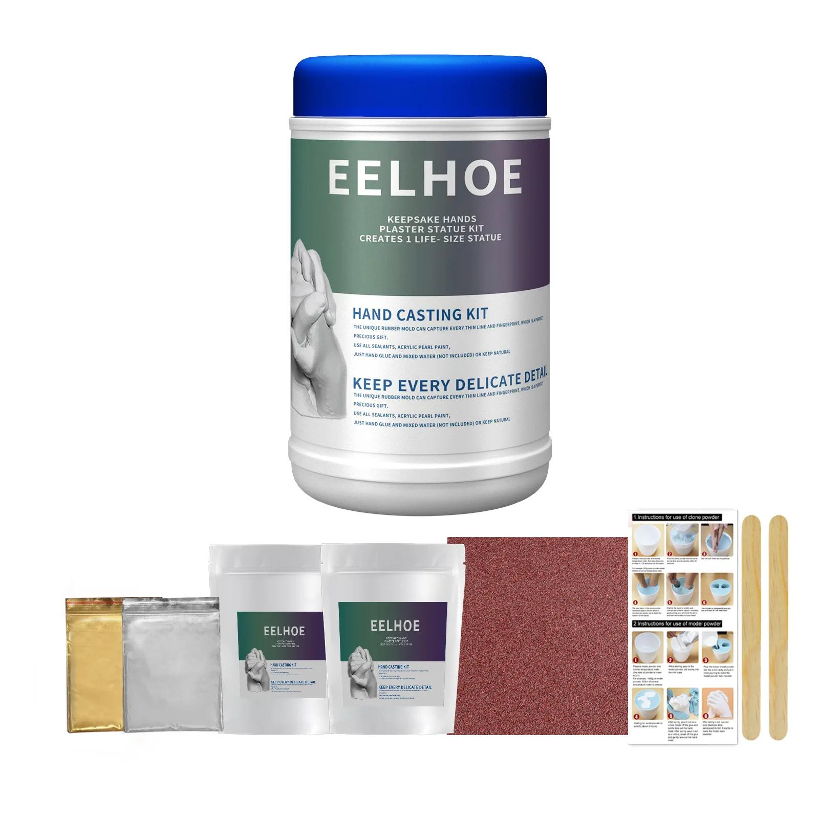 

2025 New Keepsake Hands Casting Kit Large Diy Plaster Statue Molding Hand Holding Suitable for Couples Wedding Escultura різнокольоровий