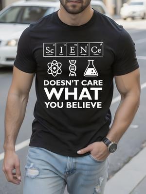 Vintage Wetenschap Grafisch T-shirt - Wetenschap Geeft Niet Om Wha...