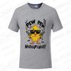 Pew Pew Madafakas Men's T-shirts Cute Chick Funny Graphic Tops Summer Short Sleeve Tees Trendy Streetwear Male Oversized Clothes