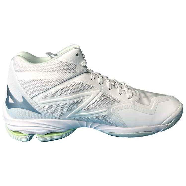 Mizuno Wave Lightning Z7 Comfortable Versatile Durable Breathable Mid-Top Training Shoes Unisex Training Shoes White V1GC225037