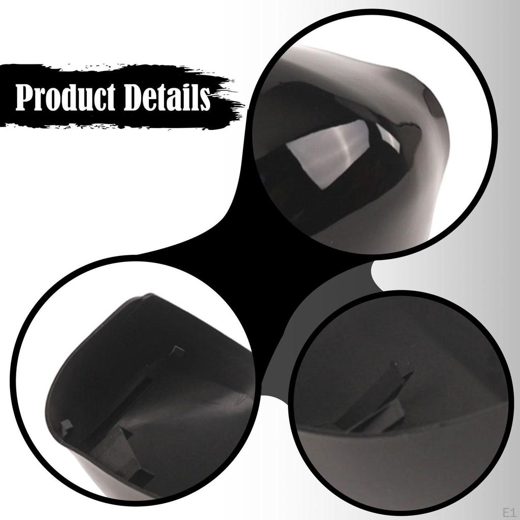 Rearview Mirror Cover Easy Installation 735452185 735452186 Accessories High Performance Replace
