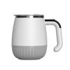 Smart Auto-Mixing Temperature Measuring Rechargeable Cup - 316 Stainless Steel, Digital Display for Coffee, Milkshakes, and Drinks
