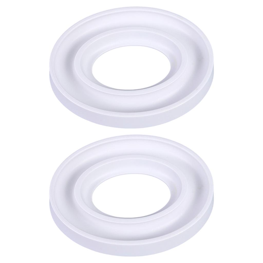 2Pcs Bobbin Holders Rings Flexible Silicone Bobbin Organizers Holders Bobbin Storage Case Sewing Thread Bobbins Case