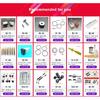 For Toyota 12366 Car Anti-glare Rearview Mirror 5PIN with Harness Plug Connector Cable Wing