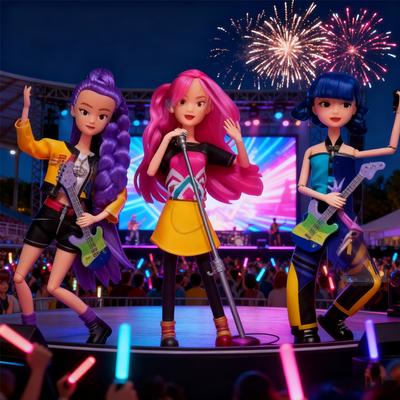 LATEST Doll Playthings Kpop Demon Hunters Action Figure Toy Rumi Mira Zoey Beautiful Princess Infant Girls Dolls Plastic DIY Toy Designed for Girls/*
