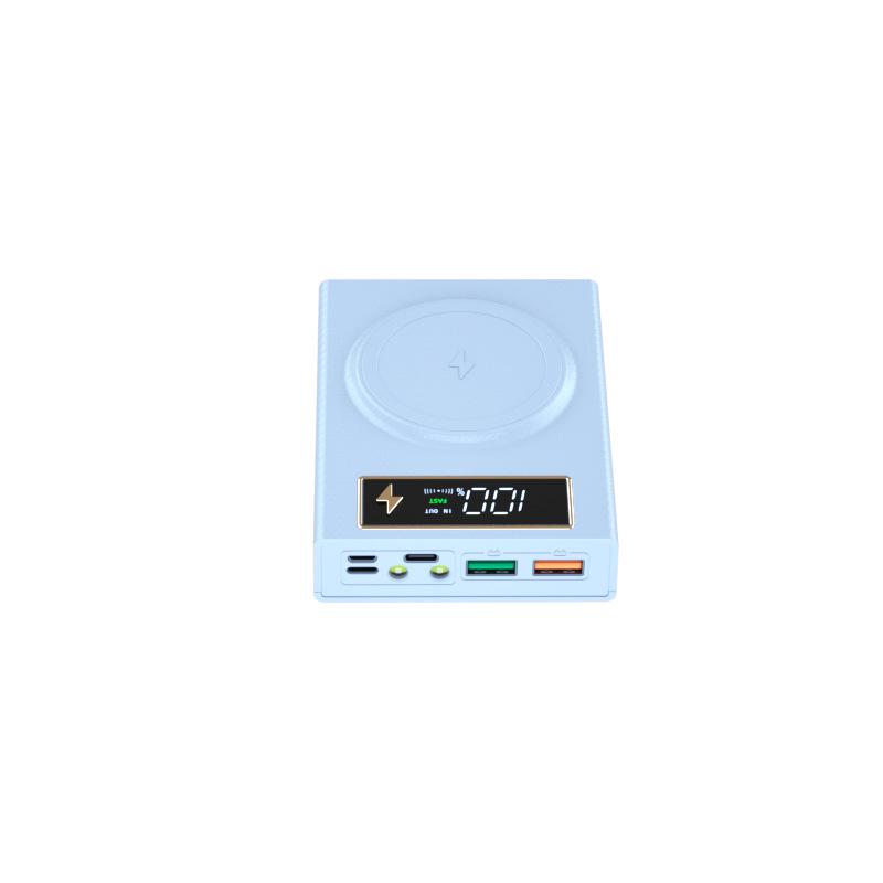 Magnetic Detachable 4-Section Solderless 18650 Battery DIY Power Bank Kit