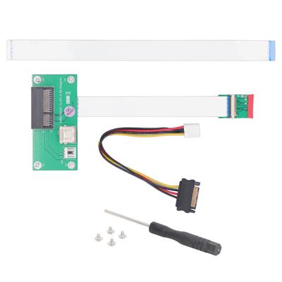 NGFF M.2 Key A E To PCIE X4 USB Riser Card with High Speed FFC Express Cable Magnetic Pad