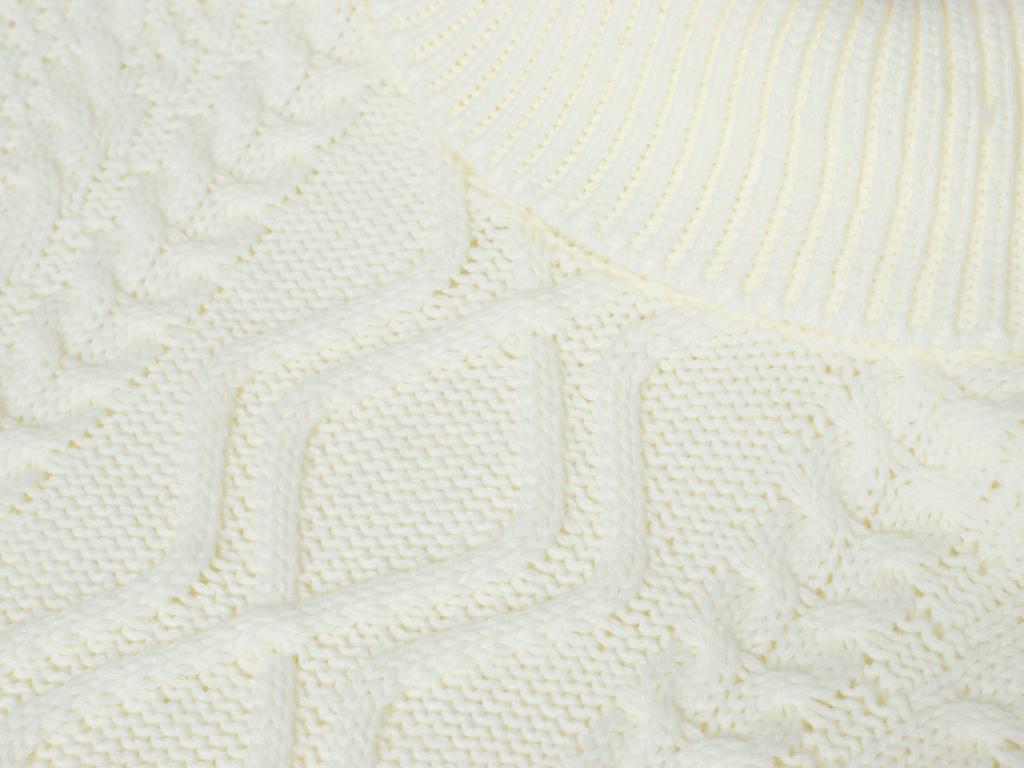 MEN'S TURTLENECK SWEATER -3157 ECRU XL
