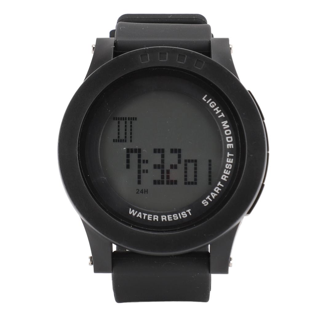 Digital Sports Watch 50M Waterproof 210mAh Battery Silicone Band Multifunction Luminous Digital Watch for Outdoor