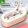 Contacts Lens Cleaning Machine Sonic Battery Powered Colorful Rechargeable 360 Degree Lenses Jewelry Watch Toy Washing Device