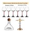 Handun Crystal Glass Wine Decanter Set