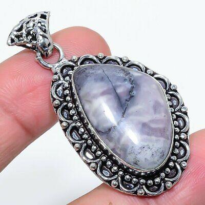 

Natural Landscape Jasper Gemstone 925 Sterling Silver Gift Pendant 2.01 h3W77