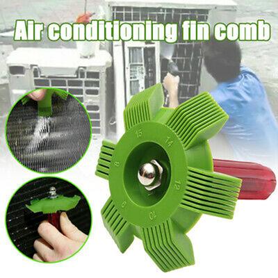 Peigne universel de réparation d'aileron de radiateur, peigne à condensateur de refroidissement de voiture, brosse de nettoyage AC, outils de réparation de refroidisseur d'évaporateur