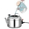 Large Capacity Stainless Steel Electric Kettle - Hot Water Boiler & Teapot for Home
