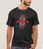 Cross of The Templar Order TShirt Summer Cotton Short Sleeve ONeck Unisexs T Shirt New S3XL