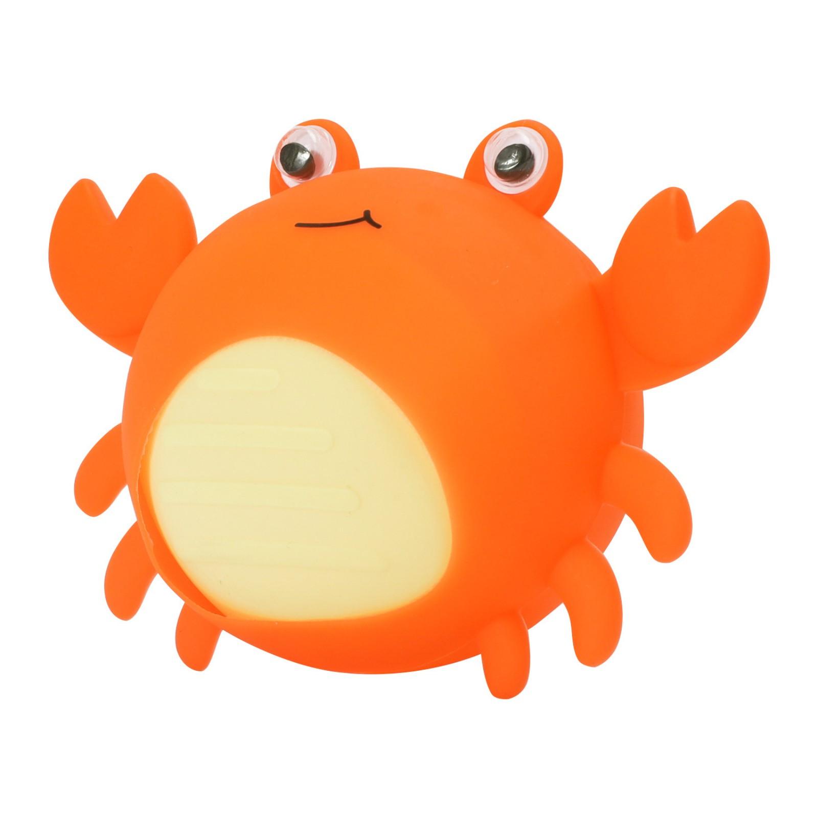 

Незаменимая вещь для летнего карнавала! Водный взрывной шар «Краб»: Недавно обновленный One Size оранжевый