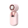 Compact High-Speed Handheld Cooling Fan with Ice Pack, Portable and Rechargeable, Foldable Design
