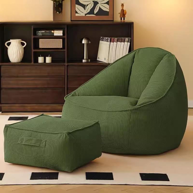 Modern Bean Bag Lazy Comfortable Sofa Single Bed Tatami Bedroom Balcony Casual Small Sofa Couch Lounge Chair