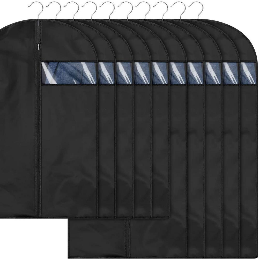 Dustproof Clothing Covers Waterproof Clothes Dust Cover Coat Suit Dress Protector Hanging Garment Bags Closet Organizer