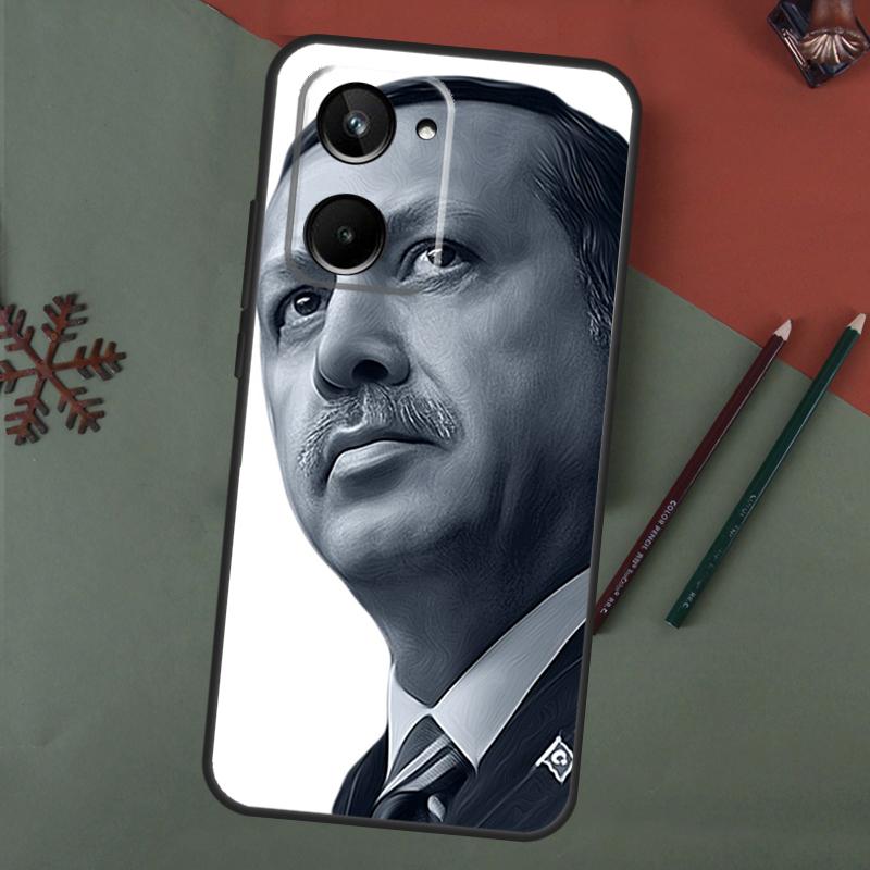 Turkey Recep Tayyip Erdogan Case For Realme C75 C65 C67 C71 C63 C61 C55 C51 C53 C35 11 12 13 14 15 Pro Plus GT6 GT7 Pro