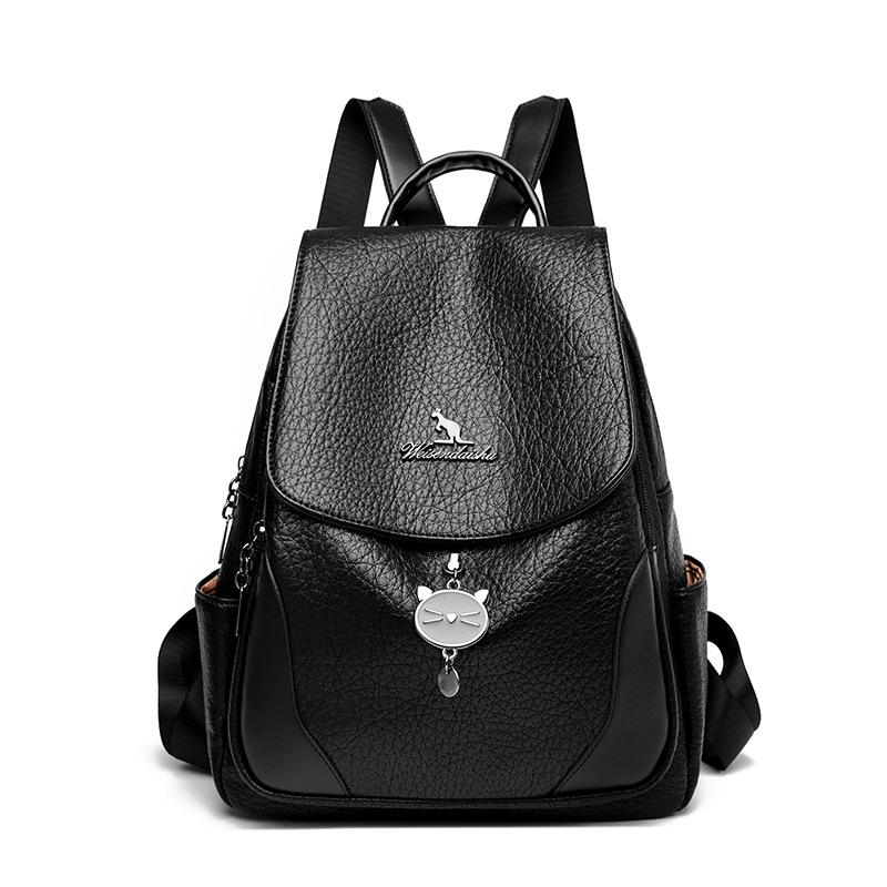Vintage Backpack Student Schoolbag Large Capacity Travel Backpack